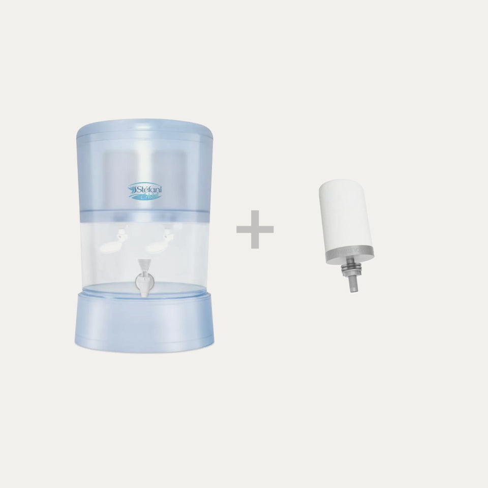 Filtro dispensador de agua Stéfani Cristal 6L